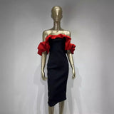 Women Dresses Bandage One-Piece Dress Leepag Pairs Dress Skirt (Ont0408)