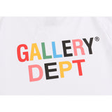 Gallery Dept T Shitrs Summer Color Letter plus Size Short Sleeve