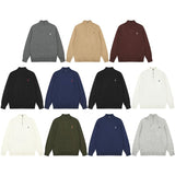 Rl ralph lauren pony half-zip wool sweater - couple's casual knit turtleneck top - autumn/winter relaxed fit