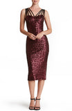 Women Evening Gown Sexy Sling Backless Sequins Dress