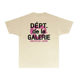 Gallery Dept T Shirt Retro Printed Loose Short-Sleeved Shirt (part2)