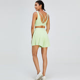 Women Yoga Sports Shorts Tennis Culottes Quick-Drying Yoga Shorts