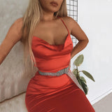Women Dresses Spring Suspender Dress
