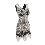 Flappers 1920S Dress Sequined Hand-Woven Dress 1 Vintage Sequins Dress