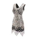 Flappers 1920S Dress Sequined Hand-Woven Dress 1 Vintage Sequins Dress