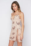 Women Evening Gown Sexy V-neck Backless Hollow-out Sequin Dress