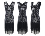 Flappers 1920S Dress Vintage Sequined Tassel Dress