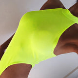 Women Jumpsuit Summer Sexy Slim Sleeveless round Neck Jumpsuit