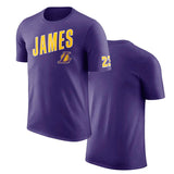 NBA T-Shirts Summer Sports Men's T-Shirts Basketball Short Sleeves Outdoor Casual