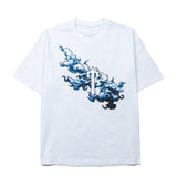 Hip-hop t-shirts: american high street short sleeve tee - west coast hip-hop summer oversized top - trendy clothing tee