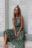 Beth Dutton Wardrobe Spring/Summer Polka Dot round Neck Dress Female Dress