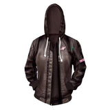 Cyberpunk 2077 Jacket 3D Digital Printing Hooded Cardigan Sweater