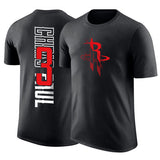 NBA T-Shirts NBAT Shirt Basketball Suit Short Sleeve Top Outdoor Sports