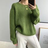 Women Winter Knitted Sweater Fall/Winter Alpaca Fleece/Fiber Women's Sweater 8t3012