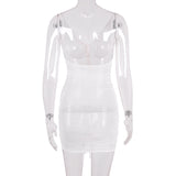 Women Dresses Sling Dress Summer Sexy Mesh Skirt