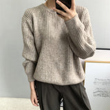 Women Winter Knitted Sweater Fall/Winter Alpaca Fleece/Fiber Women's Sweater 8t3012