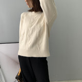 Women Winter Knitted Sweater Autumn and Winter Sweater Women's 8t3029