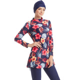 Muslim Bathing Suits Women's Swimsuit Printed Women's Beach Swimsuit