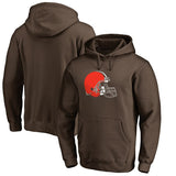 NFL Hoodie Sports Sweater Men's NFL Brown Football Suit Hoodie