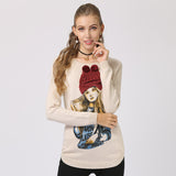 Women Knitwear Loose-Fitting Pullover round-Neck Autumn and Winter Long Sleeve