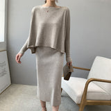 Women Knitted Skirt Long Sheath Skirt Sexy Vintage Skirt
