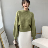 Women Winter Knitted Sweater Sweater Long Sleeve 8t5036