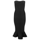 Women's Evening Dress Sexy Dress Bandage One-Piece Dress