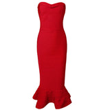 Women's Evening Dress Sexy Dress Bandage One-Piece Dress
