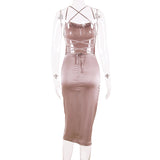Women Dresses Spring Suspender Dress