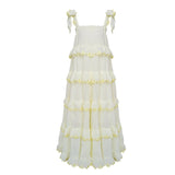 Women Dresses Embroidery Holiday Dress (Qymy0409)