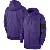 NFL Hoodie Cardigan Sweater Men's NFL Football Suit Hoodie