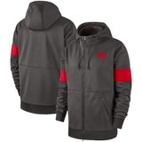 NFL Hoodie Cardigan Sweater Men's NFL Football Suit Hoodie