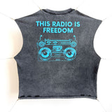 saint m t shirts s.m audio letter limited edition pullover casual tank top