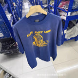 saint m t shirts s.m collaboration graphic crewneck t-shirt