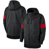 NFL Hoodie Cardigan Sweater Men's NFL Football Suit Hoodie