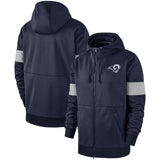 NFL Hoodie Cardigan Sweater Men's NFL Football Suit Hoodie