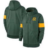 NFL Hoodie Cardigan Sweater Men's NFL Football Suit Hoodie