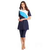 Muslim Bathing Suits Muslim Swimwear Women Short Sleeve Swimsuit Women Beach Swimsuit