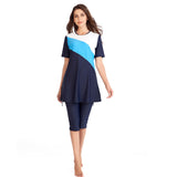Muslim Bathing Suits Muslim Swimwear Women Short Sleeve Swimsuit Women Beach Swimsuit