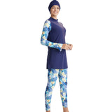 Muslim Bathing Suits Women's Swimsuit Printed Women's Beach Swimsuit