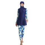 Muslim Bathing Suits Women's Swimsuit Printed Women's Beach Swimsuit