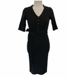 Women Dresses Spring and Autumn Slim Fit Sexy Figure Knitwear Dress