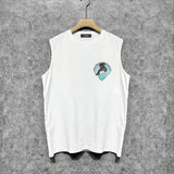 Amiri tank top black panther print