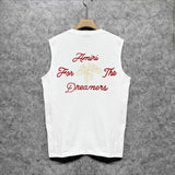 Amiri tank top mottled pegasus print