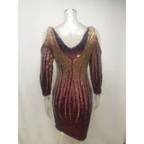 Women Evening Gown Sexy Flashing Sequins Dress Party Dress