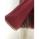 Women's Evening Gown Sexy V-neck Striped Sequined Long Sleeve Dress Mid-Length Dress