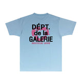 Gallery Dept T Shirt Retro Printed Loose Short-Sleeved Shirt