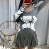 Women Dresses Cardigan Sexy Sling Dress