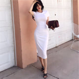 Women Dresses Sexy Sheath Slim Fit Dress