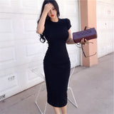 Women Dresses Sexy Sheath Slim Fit Dress